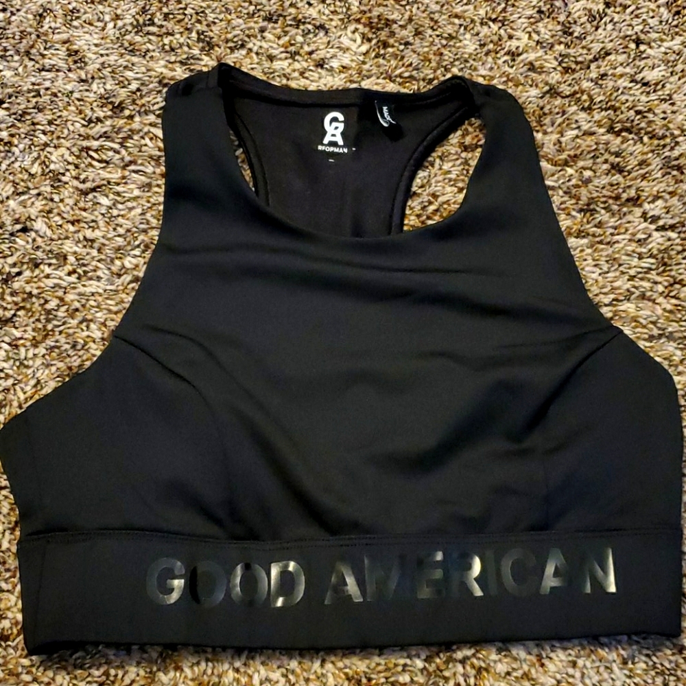 Black Sports Bra